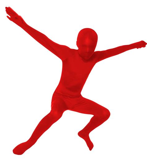 Red Skin Suit Kids Costume From Skin Suit Costume