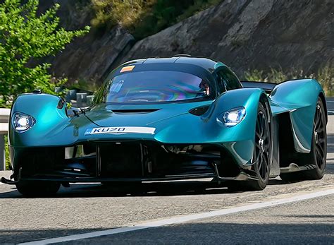 Aston Martin Valkyrie Hybrid Hypercar with 1,160HP Gets Tested on ...