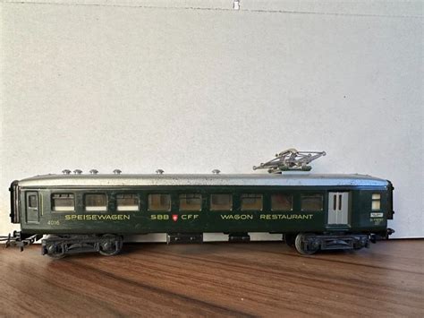 Märklin 4016 SBB Speisewagen Blech 1957 1959 Kaufen auf Ricardo