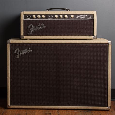 Carter Vintage Fender Bassman 6g6 A Head And 2x12 Cab 1962 Blonde Carter Vintage Guitar