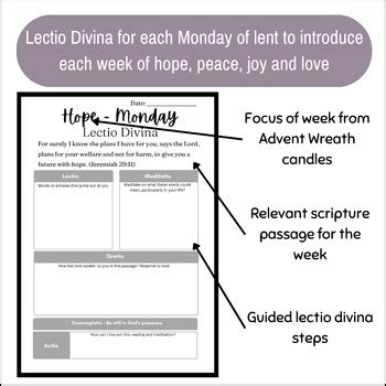 Advent Reflection Journal With Prompts Guided Lectio Divina Ignatian