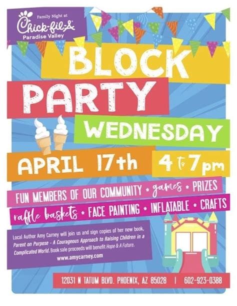 Block Party Flyer  Parent On Purpose