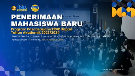 Pengenalan Kehidupan Kampus Bagi Mahasiswa Baru Fisip Unpad T A