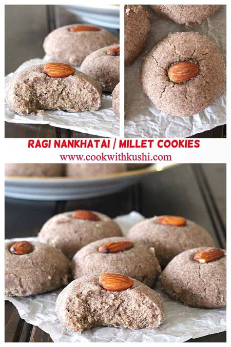 Ragi Nankhatai Also Known As Ragi Biscuits Or Finger Millet Cookies