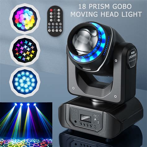 W Prisma Led Gobo Strahl Rgbw Dmx Moving Head B Hnenlicht Spot