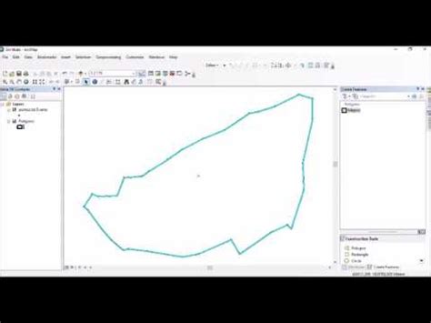 Crear Poligono En ArcGis Crear Shape Con Coordenadas Tutorial Arcgis