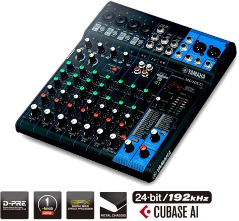 Yamaha MG10 XU Analog Mixer Emusic Se