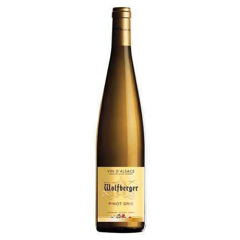 Wolfberger 2022 A O P Alsace Pinot Gris Demi Sec Vin Blanc