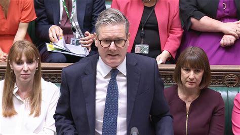 Sir Keir Starmer Tells First Pmqs Labour Inherited Crisis Everywhere News Uk Video News