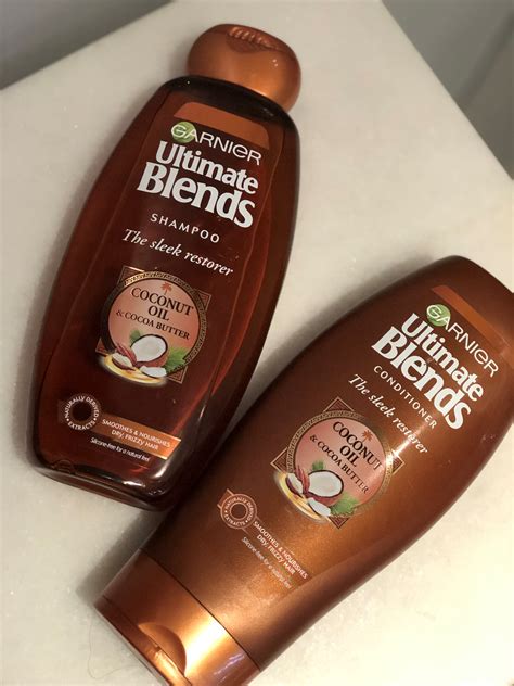 Garnier Ultimate Blends Sleek Restorer Shampoo And Conditioner Review Janayandre