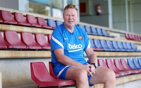 FC Barcelona coach Ronald Koeman looks ahead to the new season