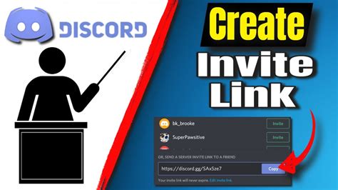 How To Create Discord Invite Link Youtube