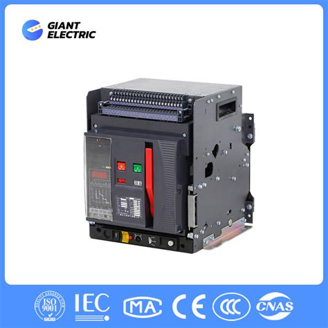 3p 4p 630A 2400A 4800A 6300A Draw Out Fixed Type Air Circuit Breaker