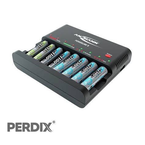 Ansmann Powerline 8 Aaaaa Battery Charger — Perdix Wildlife Supplies