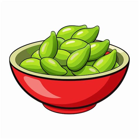 Edamame Clipart Premium Ai Generated Vector