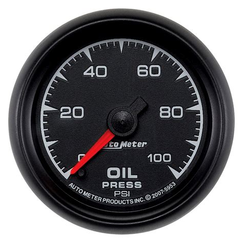 Auto Meter Es Oil Pressure In Dash Gauge