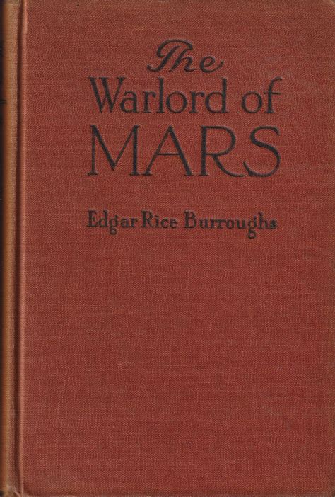 The Warlord Of Mars Edgar Rice Burroughs