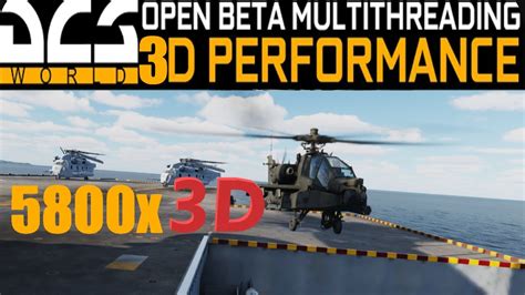 DCS Multithreading Update With 5800X3D And 3080 AH 64D Syria Map Reverb