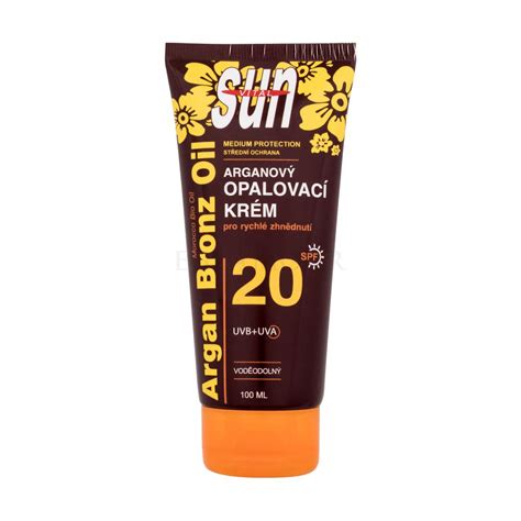 Vivaco Sun Argan Bronz Oil Tanning Cream Spf Preparat Do Opalania