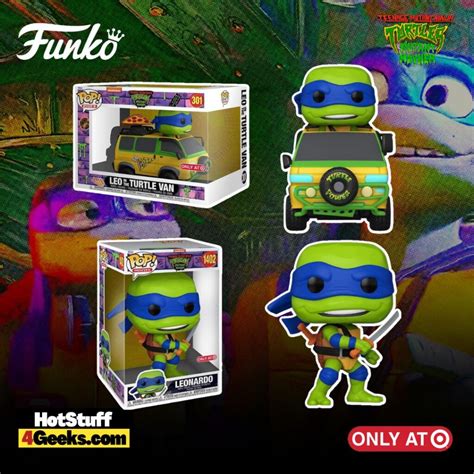 2023 NEW TMNT Mutant Mayhem Funko Pops Reveiled