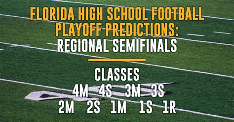 2023 Florida High School Football Playoffs Regional Semifinal