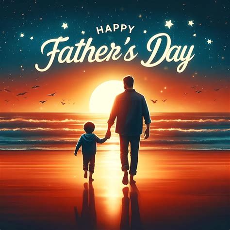 Premium Photo Happy Fathers Day Illustration