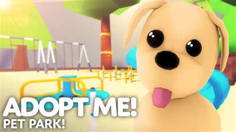 NUEVO PARQUE DE MASCOTAS En ADOPT ME De ROBLOX MUY DIVERTIDO