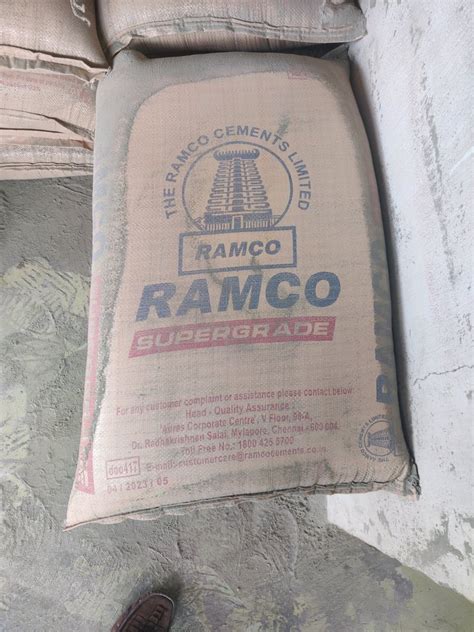 Ramco Super Grade Cement At Rs 345 Bag Tiruchirappalli ID