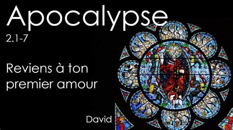 Apocalypse Reviens Ton Premier Amour David Septembre