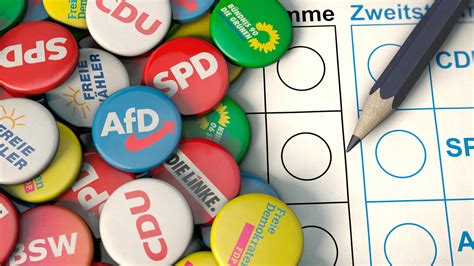 Nach der Vertrauensfrage Union SPD Grüne und FDP stellen