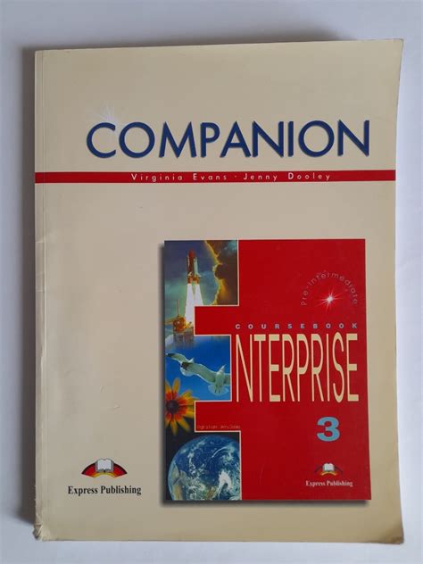 Enterprise Pre Intermediate Companion Evans Warszawa Kup Teraz