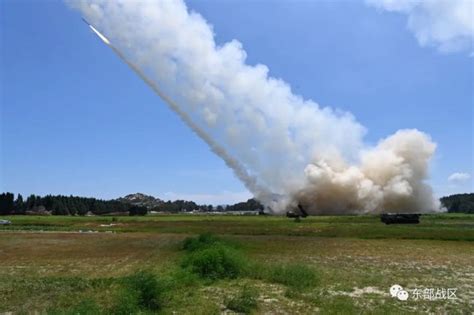 现场画面！东部战区陆军部队在台湾海峡实施远程火力实弹射击军事中华网