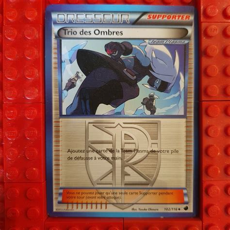 Carte Pok Mon Noir Blanc Glaciation Plasma Trio Des Ombres Ebay