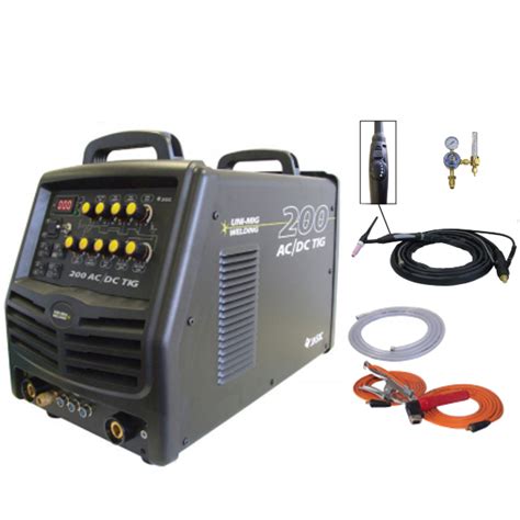 Acdc Tig Welder 200 Amp Unimig Stick Welding Machine Aluminium