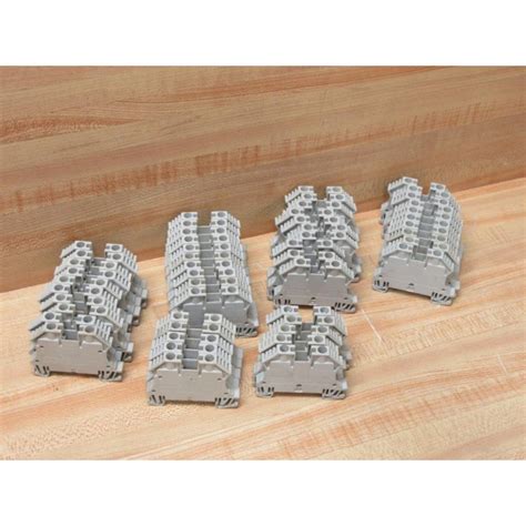 Weidmuller WDU 6 Terminal Block WDU6 1020200000 Pack Of 50 New No