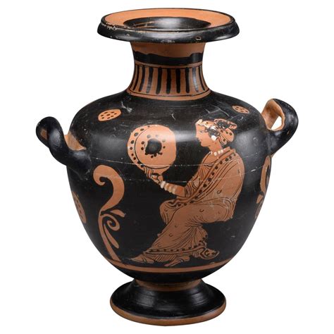 Ancient Greek Paestan Red Figure Pottery Hydria - 350 BC For Sale at ...