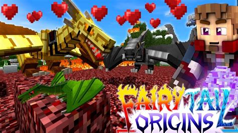 Minecraft Fairy Tail Origins 40 BREEDING MY DRAGONS Minecraft