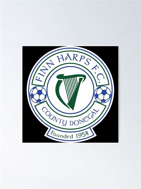 "Finn Harps - Logo" Poster for Sale by BrionaSchu44 | Redbubble