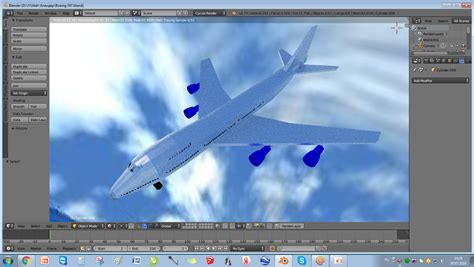 Boeing 747 Free 3D Model - .blend - Free3D