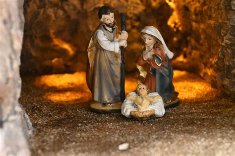 Jesus Julen Krybbe Bethlehem Gratis Foto P Pixabay Pixabay