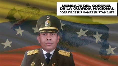 30 De Octubre 2023 Mensaje Del Coronel De La Guardia Nacional De