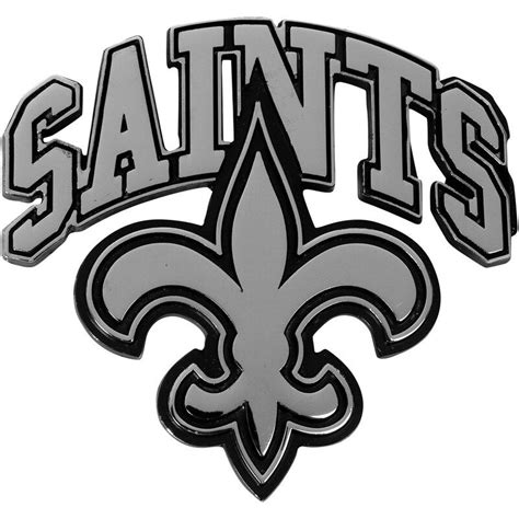 New Orleans Saints Die Cut Logo Metal Emblem Star Wars Stencil Stencil