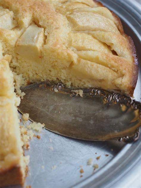 German Sunken Apple Cake Versunkener Apfelkuchen Ms Cleaver