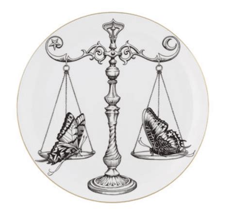 Libra Zodiac Fine Bone China Coaster - Rory Dobner