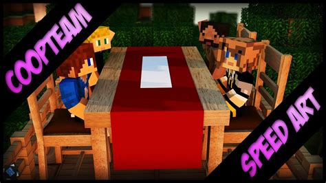 Speed Art Repas De Famille Coopteam Youtube