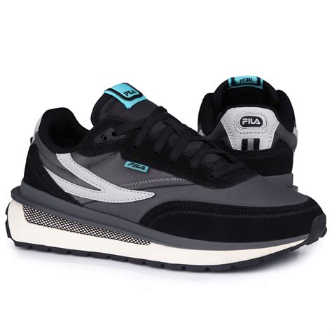 Buty M Skie Sportowe Fila Reggio Black Castlerock Allegro Pl