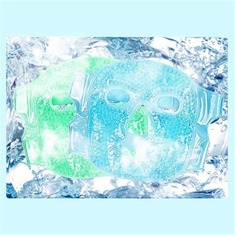 Face Mask Off Promotions Reusable Gel Beads Face Hot Cold For Migraine Puffiness Pressure
