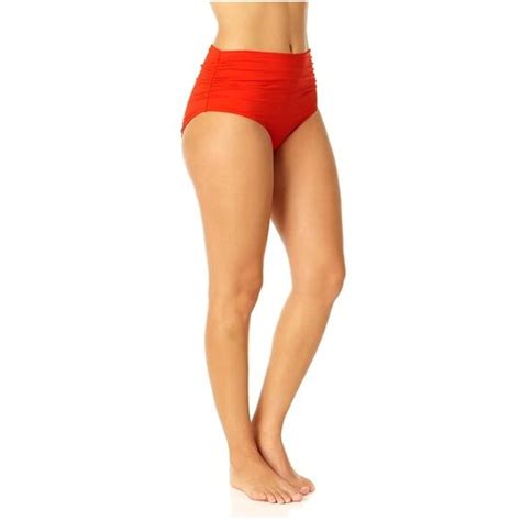 Anne Cole Swim Nwt Anne Cole Womens Side Shirred Bikini Bottoms