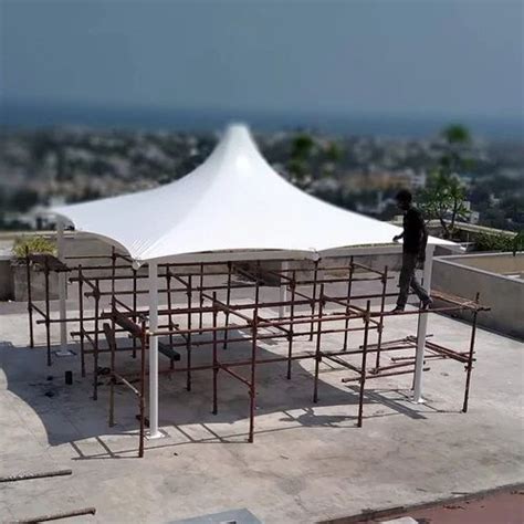 Panel Build Pvc Double Conical Tensile Structure At Rs Sq Ft In Pune