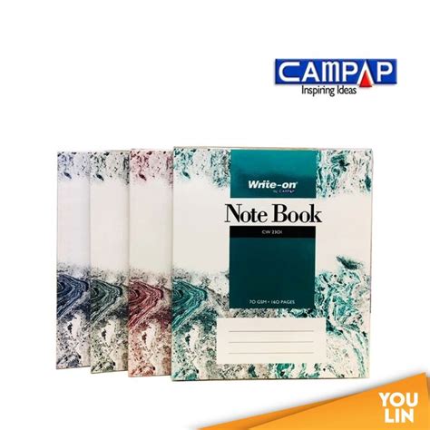 Campap Write On F Pvc Cover Note Book Books Pads